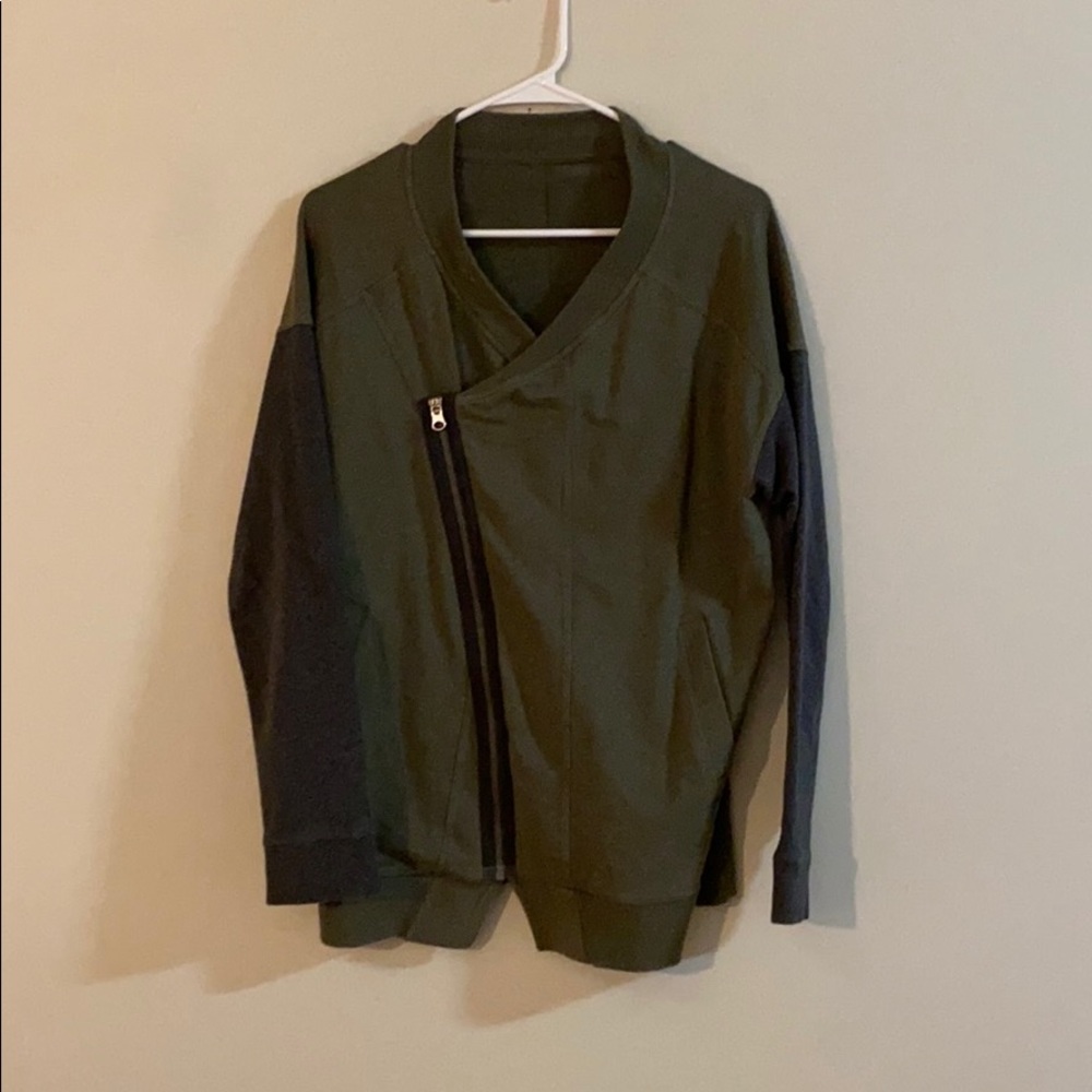 Vintage Lululemon Diagonal zip sweatshirt